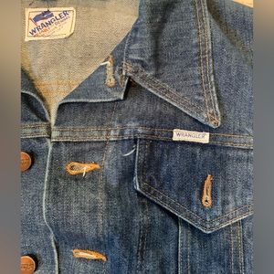 Wrangler Denim Jacket Size Large